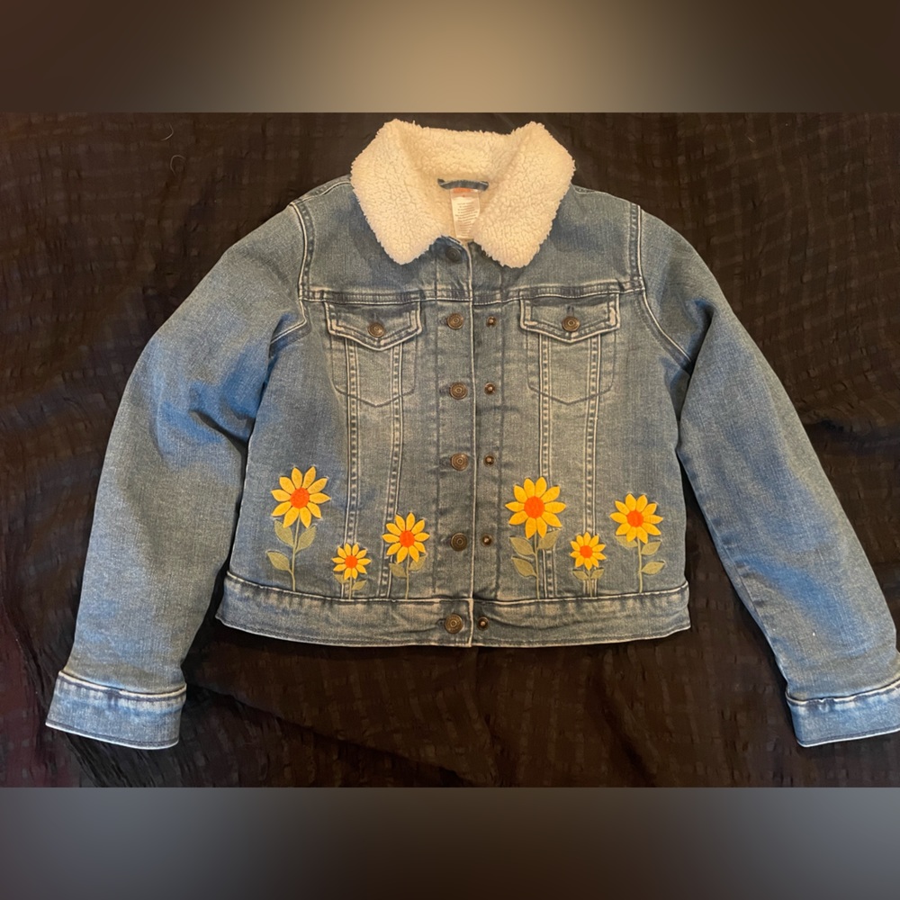 Gymboree jean/fleece jacket